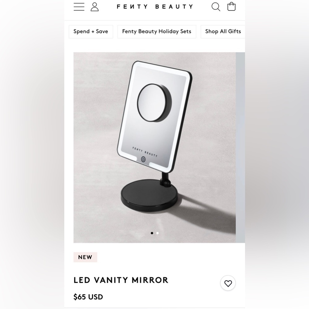 Fenty Beauty LED Mirror